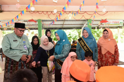 Kunjungan Bunda PAUD Riau Berikan Suntikan Semangat bagi Pendidikan Anak Usia Dini di Kampar