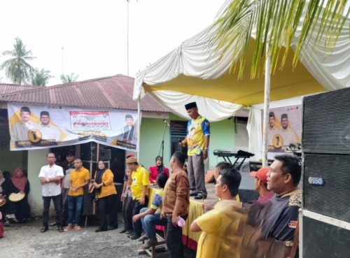 Tokoh Masyarakat Desa Koto Perambahan Sebut Repol Orang yang Komitmen dan Peduli Sesama