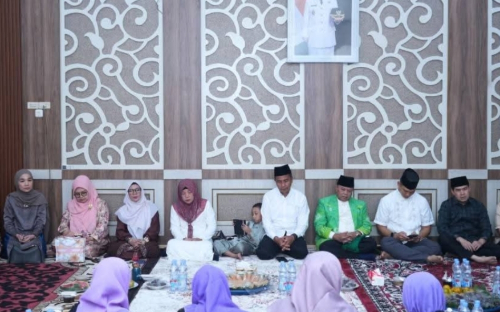 Pererat Silaturahmi, Bupati dan Wabup Kampar Hadiri Khatam Al-Qur'an dan Buka Bersama