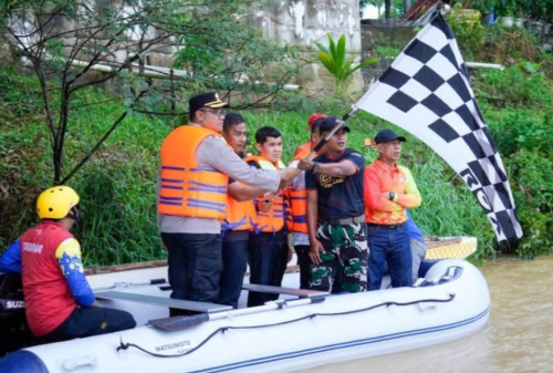 HUT Ke-76 Kampar, 25 Tim Beradu Cepat di Lintasan Air Water Front City