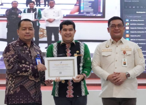 Kinerja Terbaik, Pemkab Kampar Raih Penghargaan Pengelolaan DAK Non-Fisik BOK POM 2025