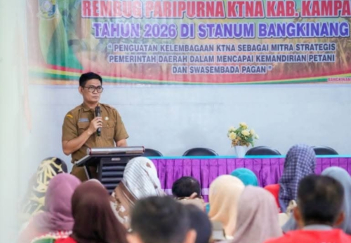 Pemkab Kampar Perkuat Sektor Agraris, Rembug KTNA Fokus pada Akselerasi Ekonomi Lokal