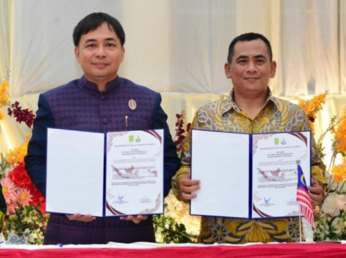 SMPN 1 Bangkinang Kota Jadi Tuan Rumah Pertukaran Pelajar Indonesia, Malaysia, dan Thailand