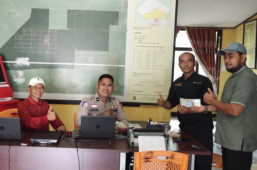 Kejar Target PAD, UPT Samsat Bangkinang Gencarkan Layanan Jemput Pajak ke Desa