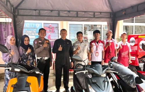 Samsat Bangkinang, Dongkrak Kesadaran Pajak Lewat Karpet Merah Servis Motor Murah