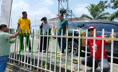Sambut HUT ke-81 RI, Samsat Bangkinang-Satlantas dan Jasa Raharja Gelar Goro Bersama