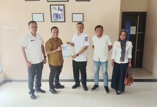 Jemput Bola Pajak Kendaraan, Samsat Bangkinang Sambangi PT Virajaya Riau Putra