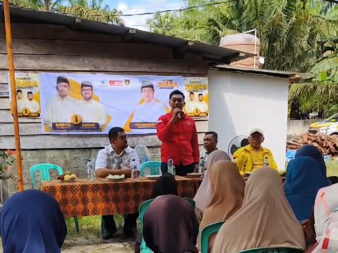 Calon Wakil Bupati Ardo, Janji Lanjutkan Program Pendidikan Gratis di Kampar