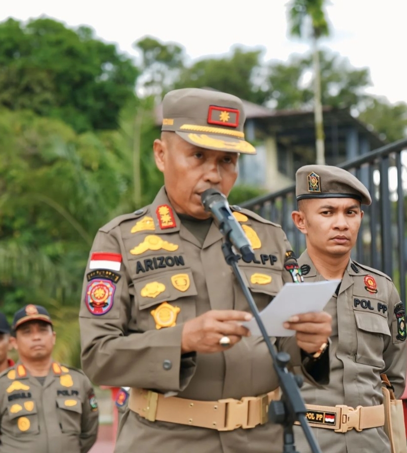 Jelang Masa Tenang Pilkada, Sat Pol PP Kampar Telah Terima Surat Penertiban APK