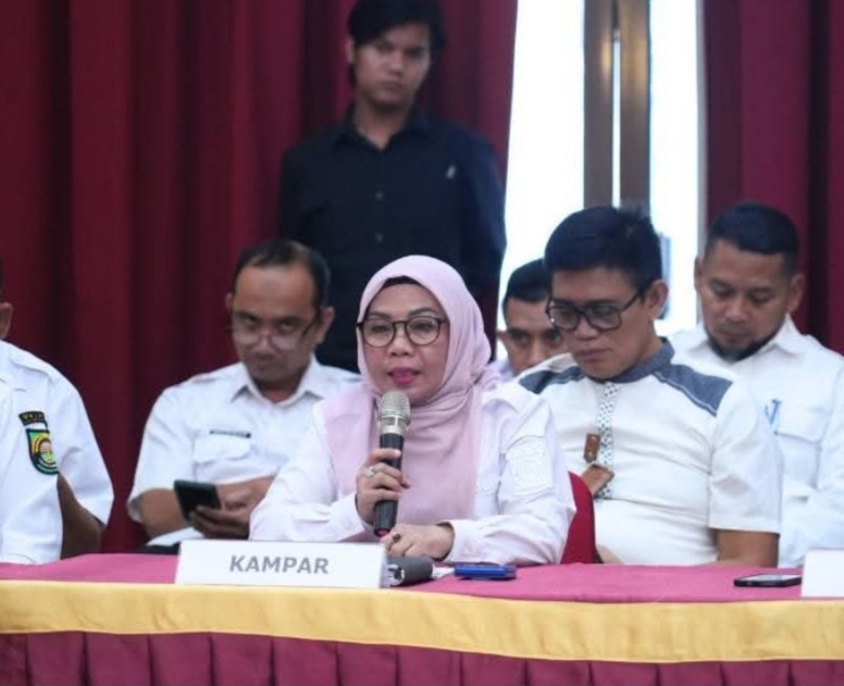 Wakil Bupati Kampar Ikuti High Level Meeting TPID se-Provinsi Riau