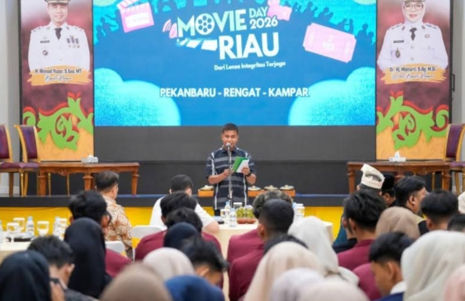 Lawan Korupsi Lewat Layar Lebar, Bupati Kampar Hadiri Screening ACFFEST