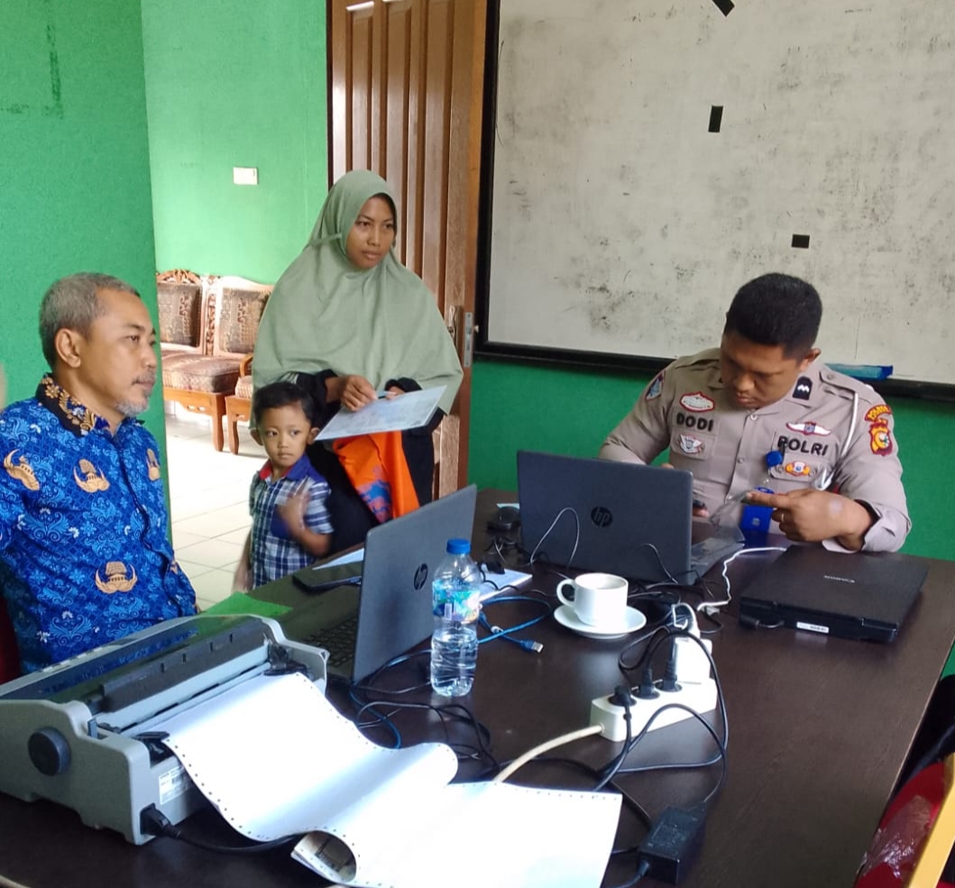 Samsat Tanjak UPT PP Bangkinang Sasar Desa Sibuak, 27 Wajib Pajak Manfaatkan Layanan Keliling