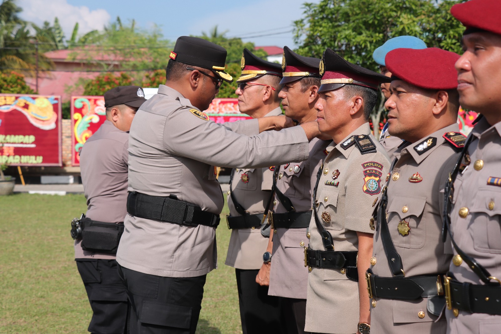 Rotasi Jabatan di Lingkungan Polres Kampar, Empat Perwira Menempati Posisi Baru