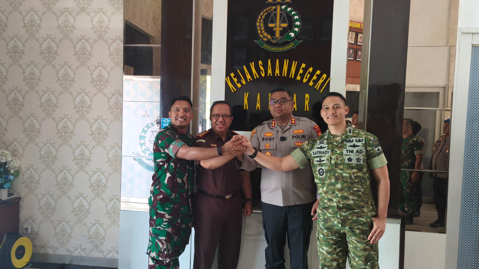 Soliditas Lintas Sektor, Kapolres Kampar Perkuat Sinergi Polri-TNI-Kejaksaan