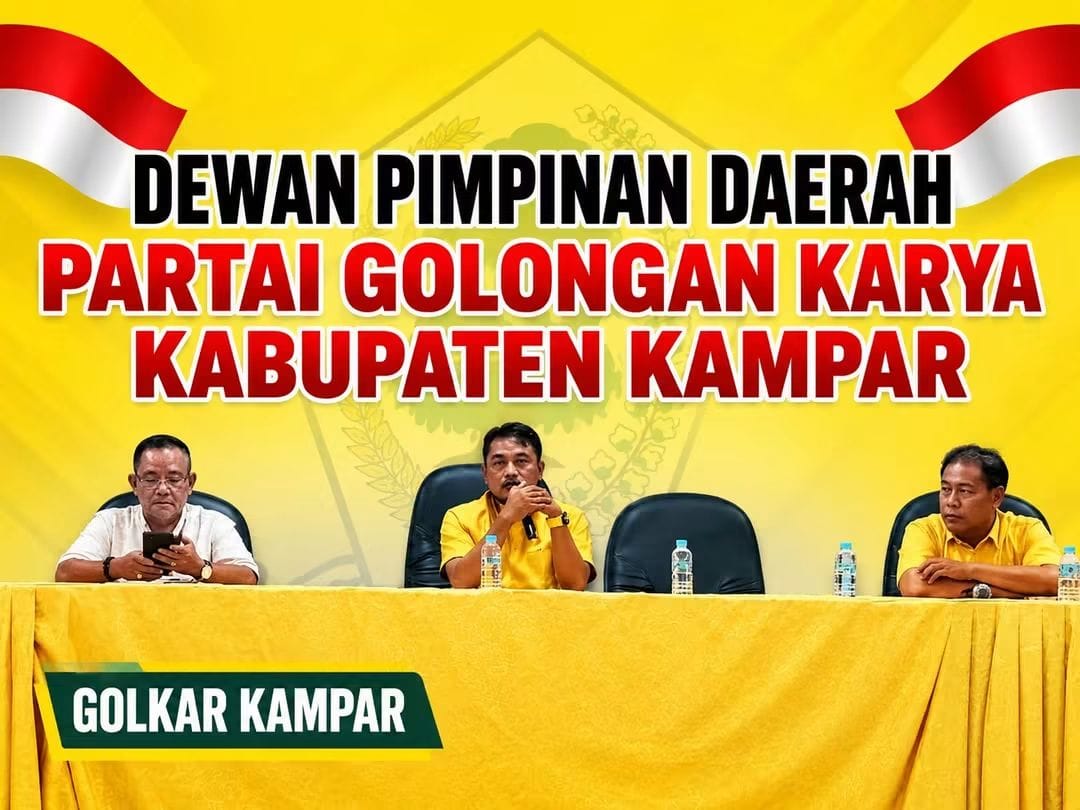 Golkar Kampar Gelar Musda ke-XI, Pendaftaran Calon Ketua Dibuka Akhir Pekan Ini